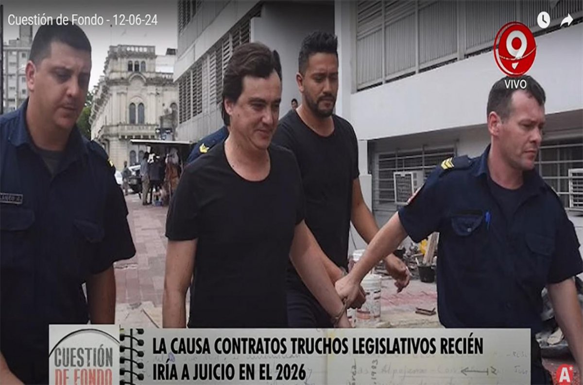 Recin a mediados de 2026 ira a juicio la causa de los contratos truchos