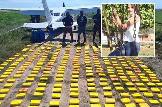 Confirmaron el procesamiento de la modelo boliviana que aterriz con 360 kilos de cocana.