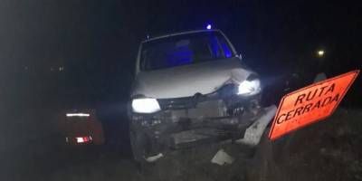 Accidente con lesionados en Autova 18
