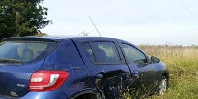 Despisto un automvil en la la ruta 18.
