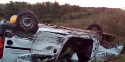 Un herido tras un choque entre camin y utilitario sobre Ruta 174, en Victoria