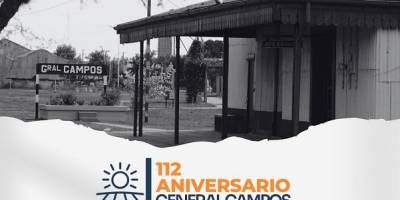 Este fin de semana General Campos celebra sus 112 aos.