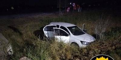 Ruta 18: chocaron dos vehculos y una mujer result con lesiones graves.