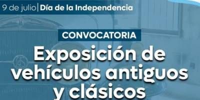 Convocatoria de vehculos antiguos.