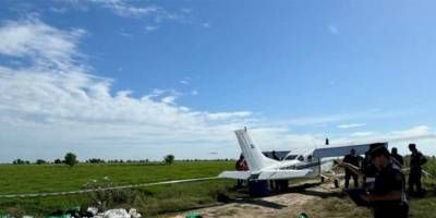 Incautaron ms cocana de avioneta que cay al sur de Entre Ros: hay un detenido y dos prfugos.