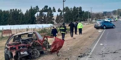 Fatal accidente en la ruta 11: un muerto tras un choque frontal.