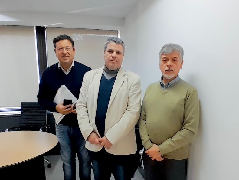 El intendente de General Campos, se reunin en el Ministerio de Capital Humano.