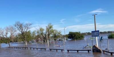De ordinaria a extraordinaria. La crecida del Uruguay, complicada por las lluvias del 29 en Brasil, Misiones y Corrientes.