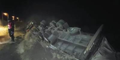 Su conductor afortunadamente no present lesiones. El siniestro se registr en en Autova 14, km 328.