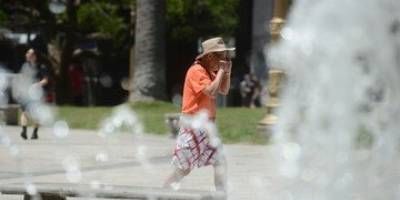 Las temperaturas siguen por encima de lo normal en parte del pas.