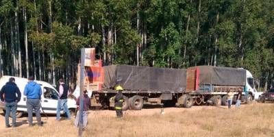 Esposo de intendenta entrerriana protagoniz violento choque contra un camin.