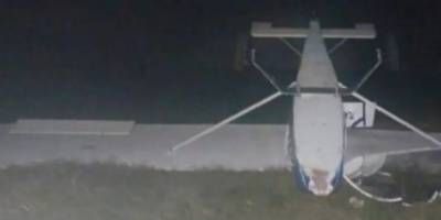 Una avioneta se dio vuelta en un aeroclub: no hubo heridos 