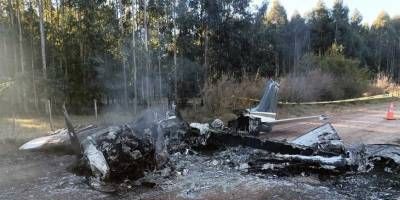 Avioneta incendiada no tena matrcula y estara vinculada a una operacin area irregular o ilcita