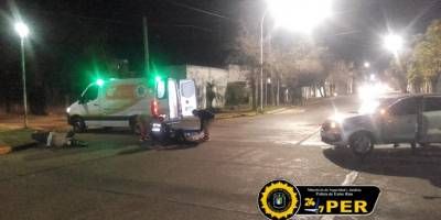 Accidente solo daos materiales.