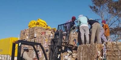 El municipio concret una nueva venta de material reciclado 
