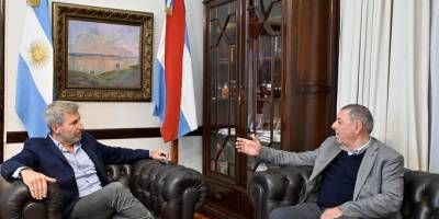 De Angeli y Frigerio coincidieron en reclamar a Milei los fondos que le corresponden a la provincia