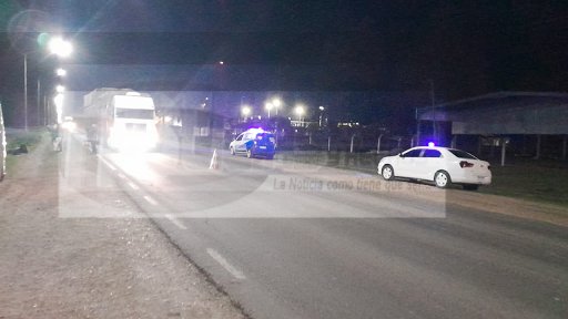 Detuvieron a una trafic en ruta 18 con varias personas, con droga.