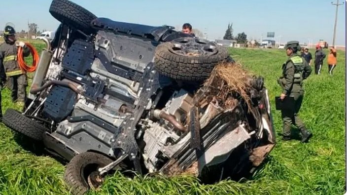 Un hombre de Villaguay muri tras volcar su vehculo en la ruta 34 en Santa Fe 