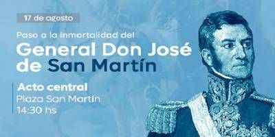 El municipio organiza la semana Sanmartiniana.