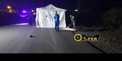 Una persona perdi la vida en un accidente en ruta 38.