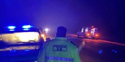 Muri un joven al chocar su auto contra un camin en la ruta provincial 16, cerca de Larroque 