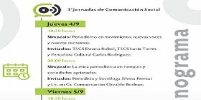En septiembre se realizarn las 3 Jornadas de Comunicacin Social en el IPC.