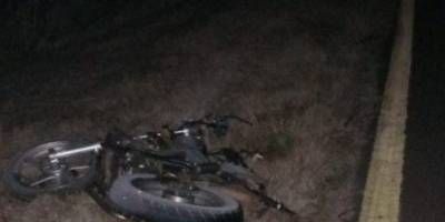 Un motociclista despisto en ruta 18.