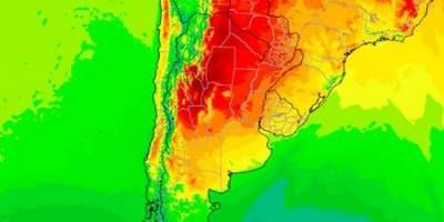 El viento norte refuerza el aumento de temperatura en el pas.