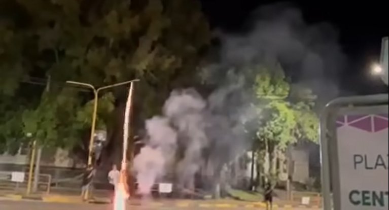 Simpatizantes del Club Ferrocarril violaron todas las normas.