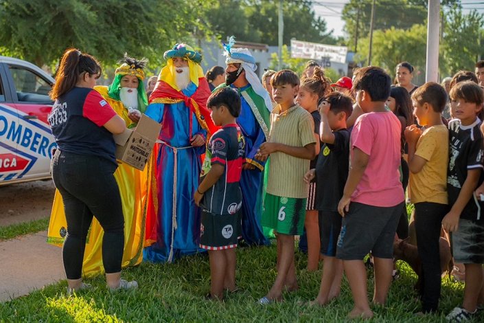 Melchor, Gaspar y Baltasar pasaron por San Salvador.