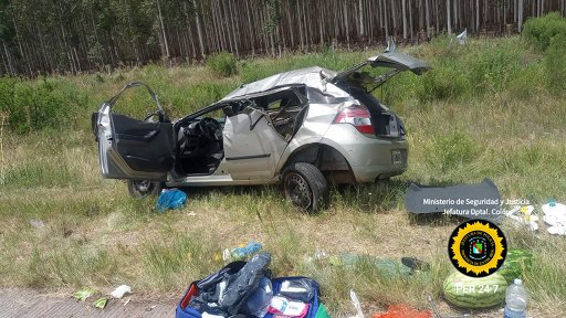 Ocurri� este mi�rcoles por la tarde en el kil�metro 178 de la Autov�a Artigas.