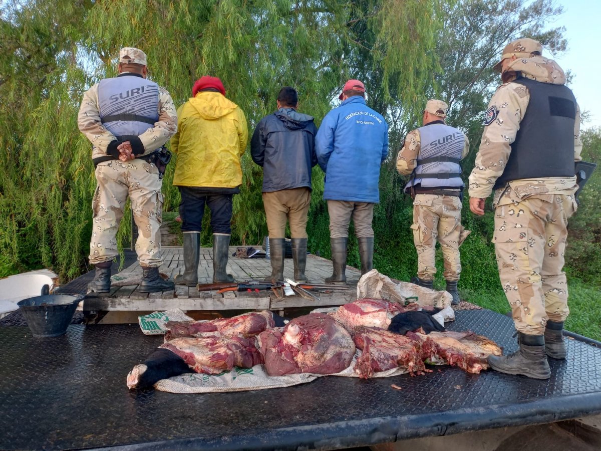 Resumen semanal de la polic�a Rural en distintos departamentos.