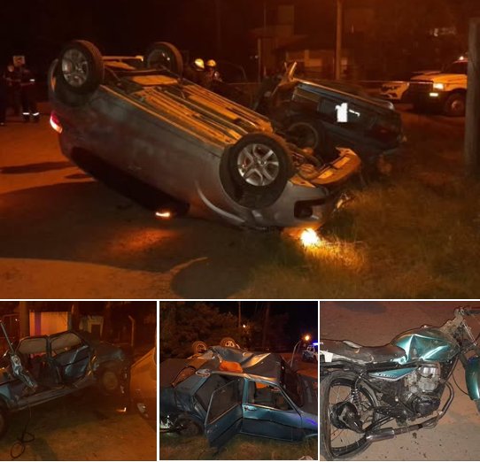 Un hombre falleci� y cuatro personas resultaron con lesiones de consideraci�n.