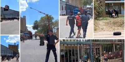 Reprimieron a trabajadores del puerto de C. del Uruguay en medio de una conciliaci�n obligatoria.