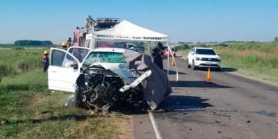 Un choque frontal deja una persona fallecida en ruta 18, jurisdicci�n G. Campos.