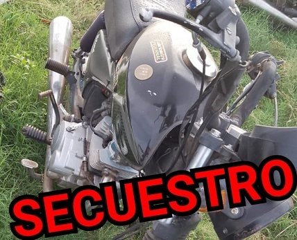 Secuestraron una moto con pedido de robo en Concordia.
