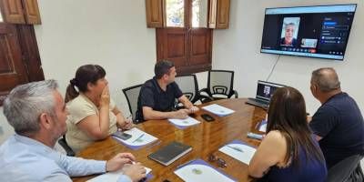 Zamb�n y Mendelevich participaron de la reuni�n de intendentes de Tierra de Palmares pedir�n a Canciller�a el cumplimiento del Estatuto del R�o Uruguay