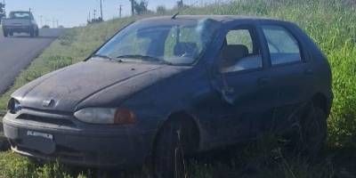 Un autom�vil volc� en ruta 38.