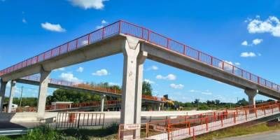 Habilitarán un puente peatonal sobre la Ruta 18.