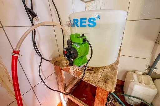 Mejoras en el sistema de agua potable de la ciudad.