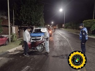 Ruta 23: recuperaron una moto robada en Rosario.