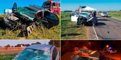 Hubo un accidente fatal cada dos días durante el verano en las rutas de la provincia.
