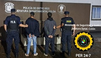 Dos jóvenes detenidos por sustraer una bicicleta en Ubajay.