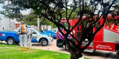 Murió un hombre tras un incendio en un complejo de departamentos de Chajari.