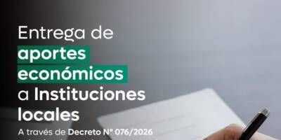 Se realizó la entrega de aportes del Fondo de Asistencia a la Comunidad.