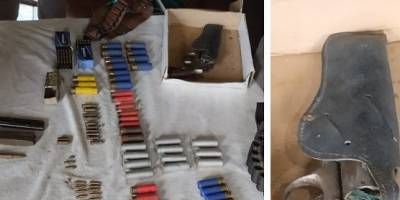 Secuestraron cartuchos y arma de fuego en un allanamiento en calle Magariños.