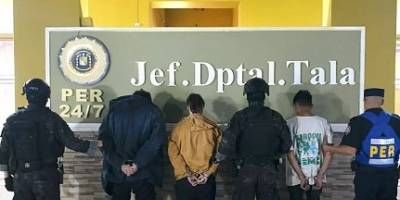 Rosario del Tala: Secuestraron cocaína, marihuana, dólares, pesos y cheques.