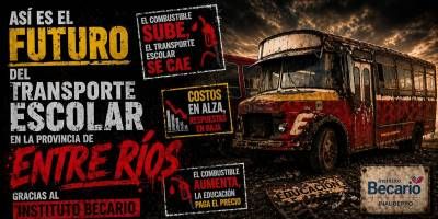 Crisis en el transporte escolar rural en Entre Ríos: un problema que ya impacta la educación.