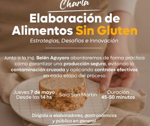 Elaboración de Alimentos Sin Gluten: estrategias, desafíos e innovación.