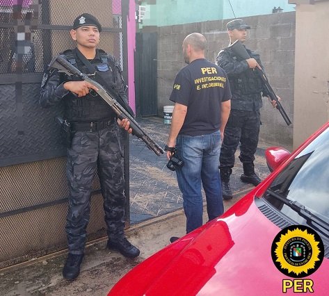 Por una causa de extorsión en San Salvador, allanaron una vivienda en Concordia.